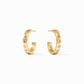 Rainbow Hoop Small-Champagne