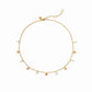 Sanibel Delicate Charm Necklace Pearl