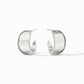 Silver-Savoy Hoop XS