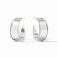 Silver-Savoy Hoop Small