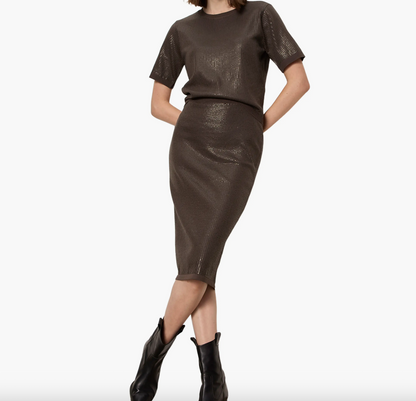 Sparkle Sequin Pencil Skirt