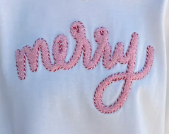 Sweatshirt Sarah Merry Boucle