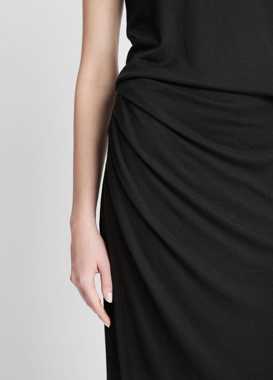 Side Drape Skirt