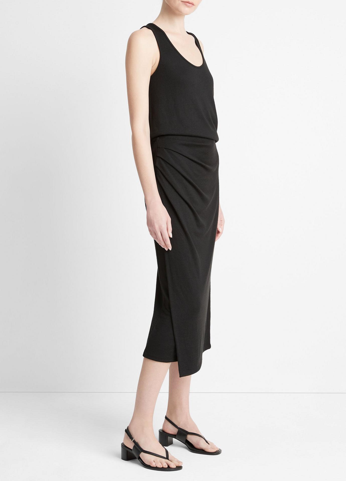 Side Drape Skirt