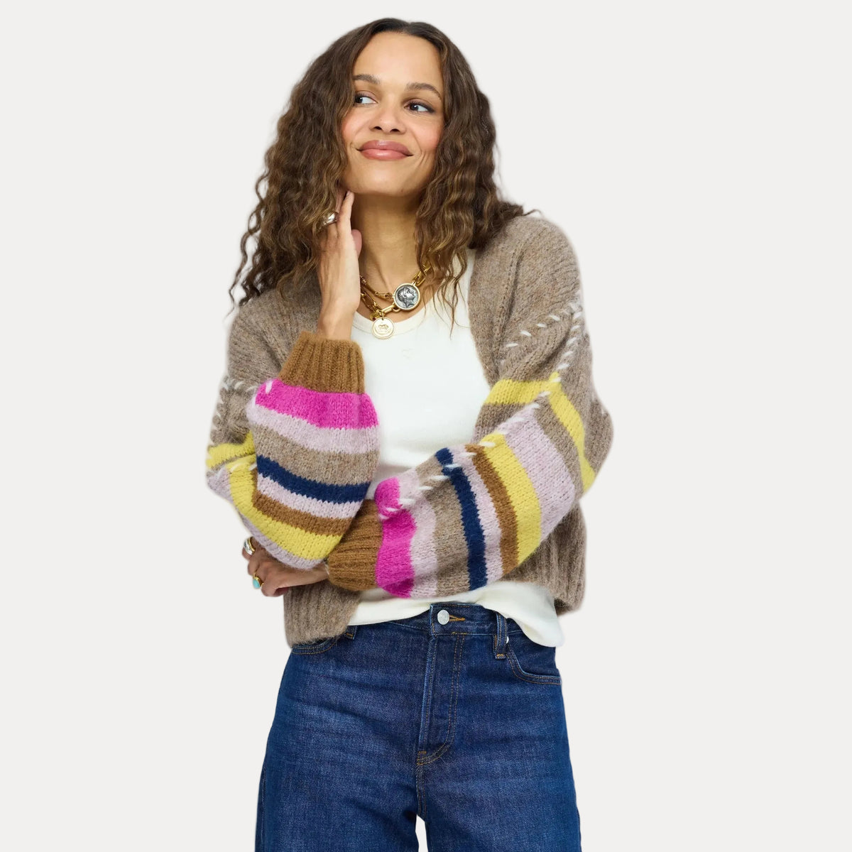 Sienna Stripe Cardigan