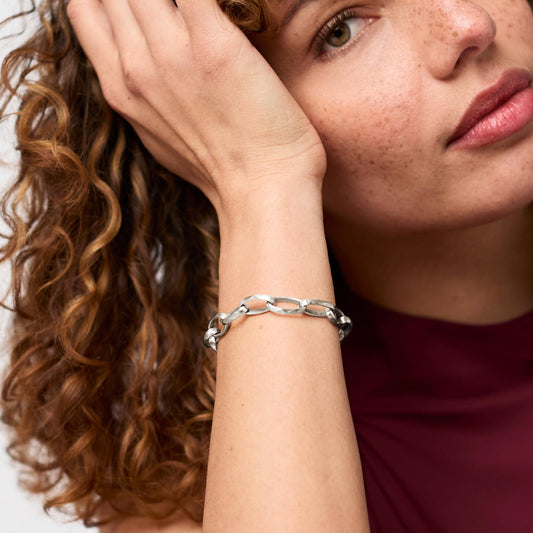 Silver Solara Link Bracelet