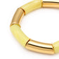 Flex Bracelet-Gold/Lemon Marble