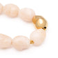 Organic Pearl Bracelet with Gold