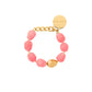 Organic Pearl Bracelet with Gold