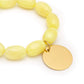 Olive Flex Bracelet-Lemon Yellow Marble