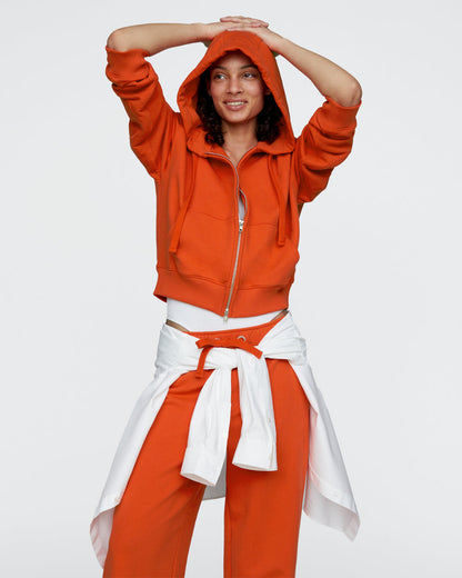 French Terry Zip Up Hoodie