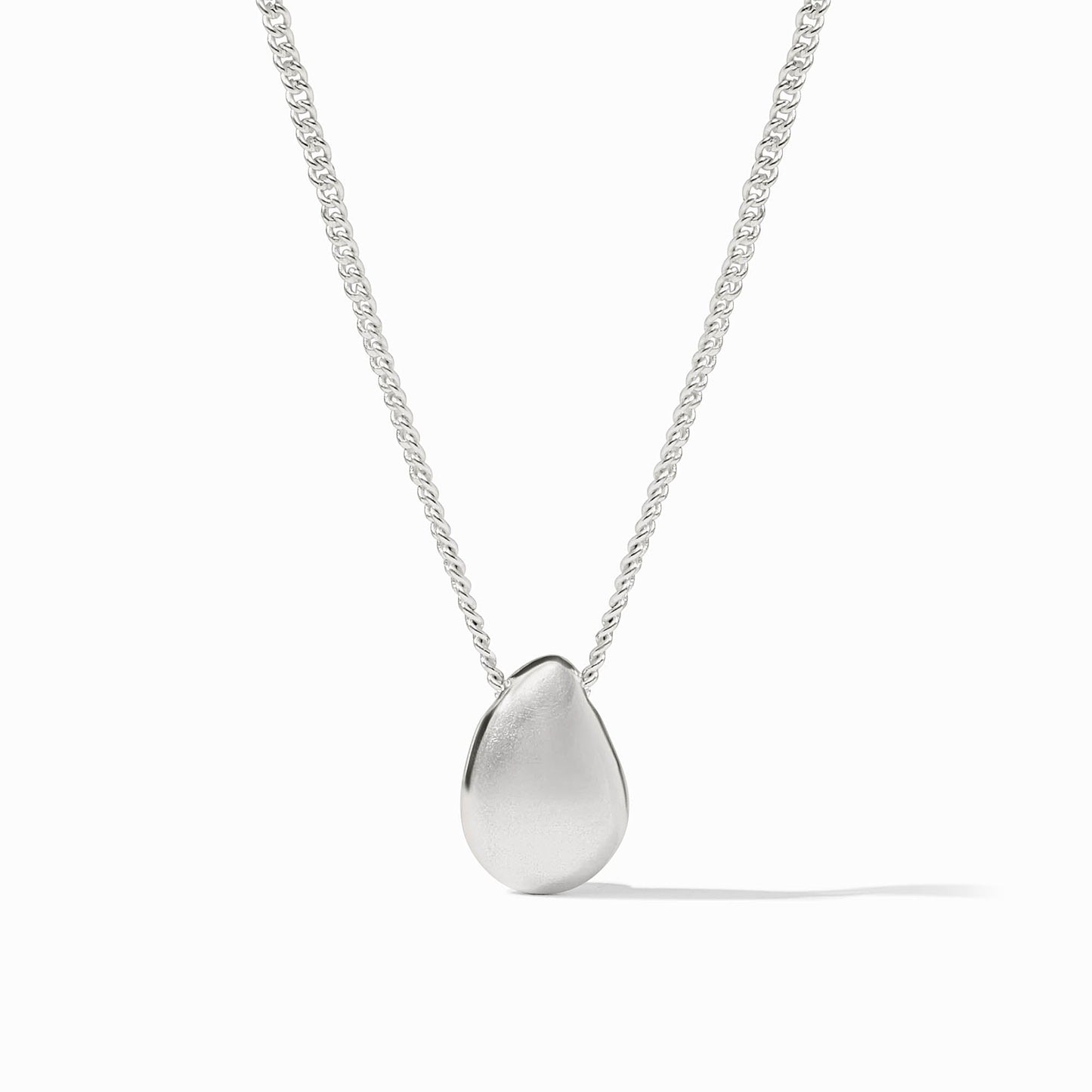 Silver Wave Delicate Necklace