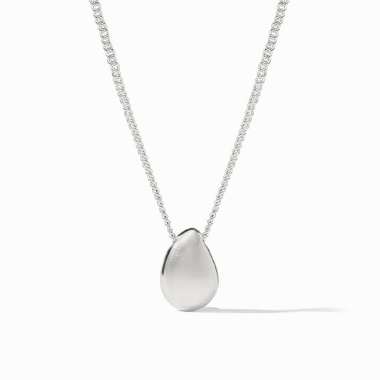 Silver Wave Delicate Necklace