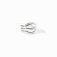 Silver Wave Ring