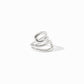 Silver Wave Wrap Ring