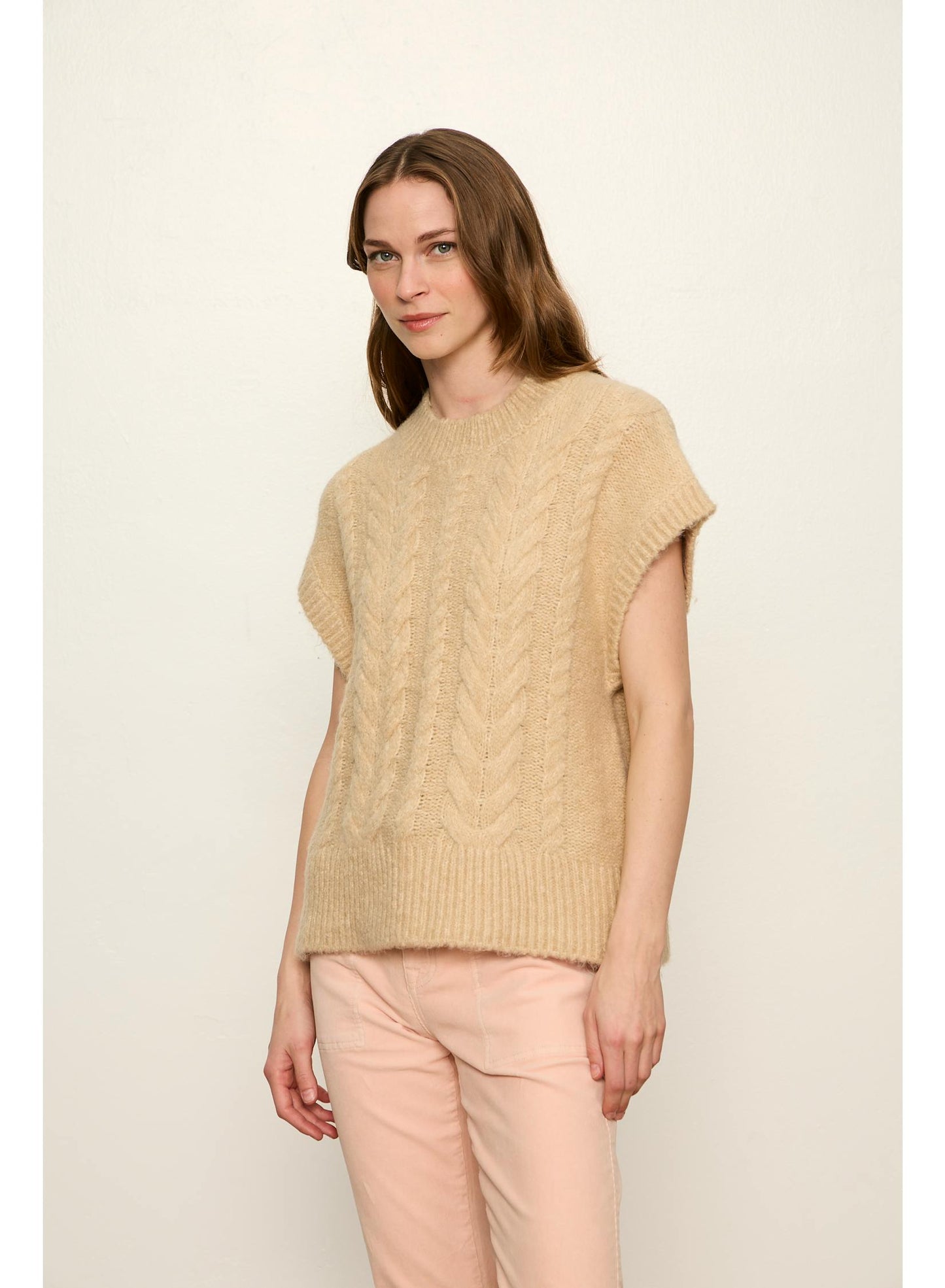Cable Sweater Shell