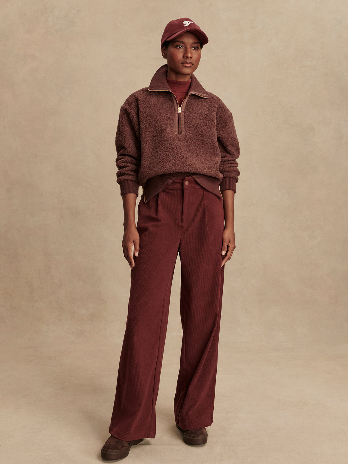 Roselle Half Zip Fleece