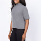 Cashmere Mockneck Tee