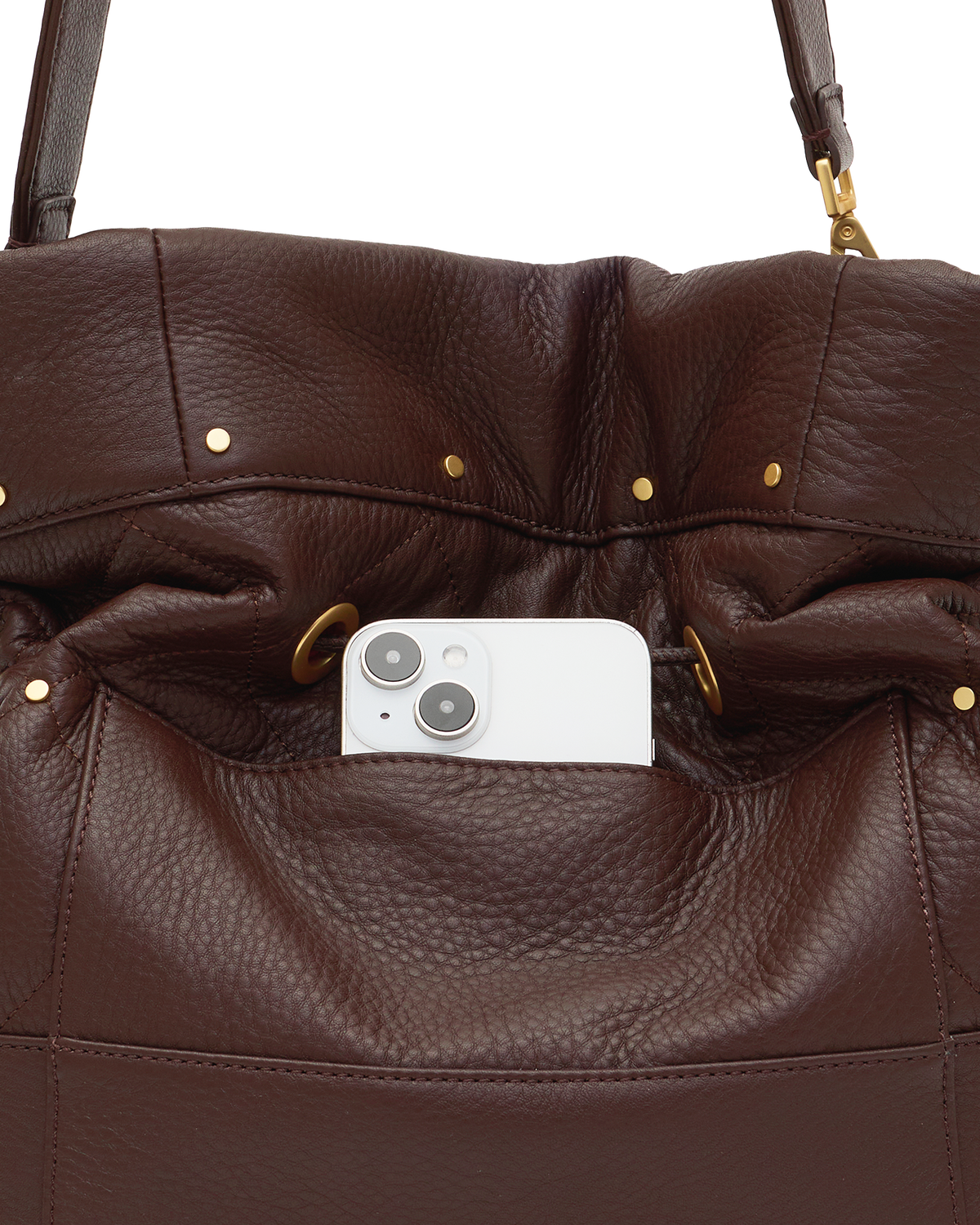Gianna Large-Quilted Espresso BG