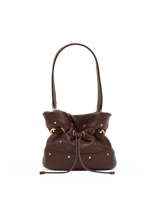 Gianna SML-Quilted Espresso BG