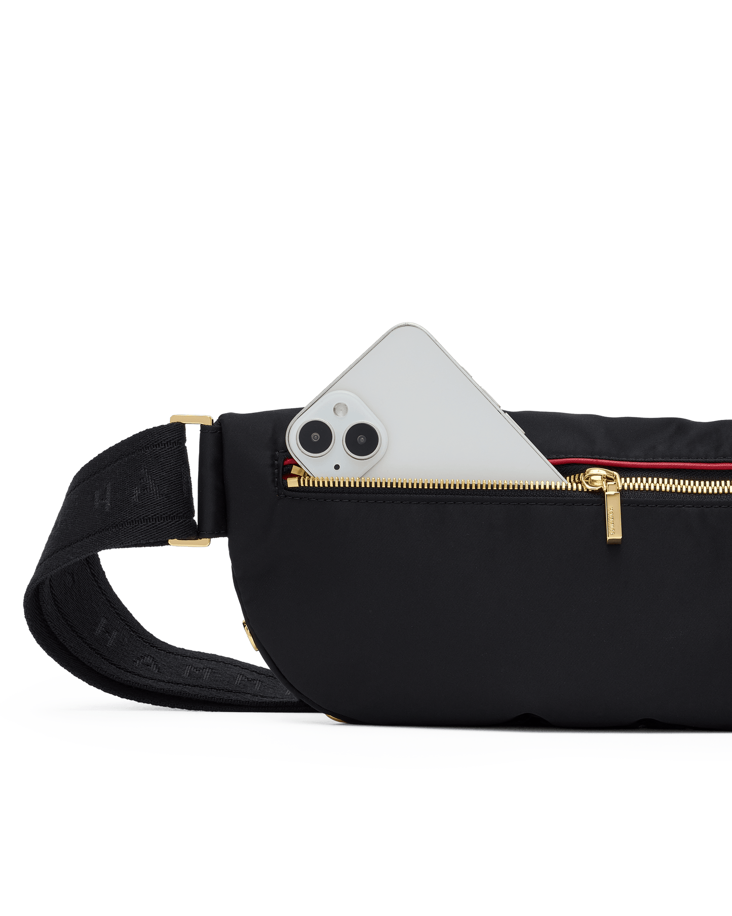 Charles Crossbody Med-Blk Nylon Cargo-G