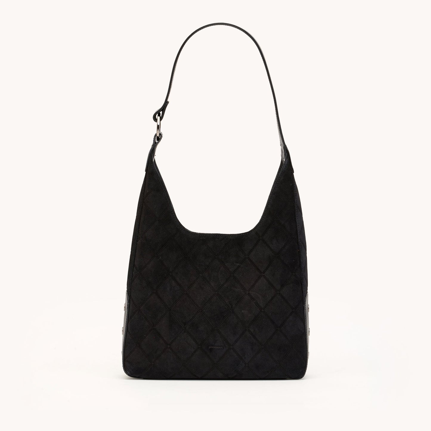 Tim Med Noir Diamond Suede