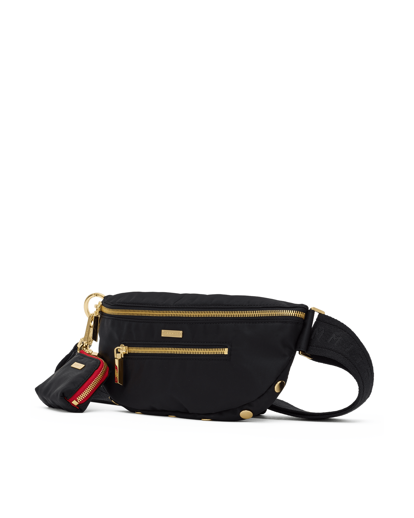 Charles Crossbody Med-Blk Nylon Cargo-G