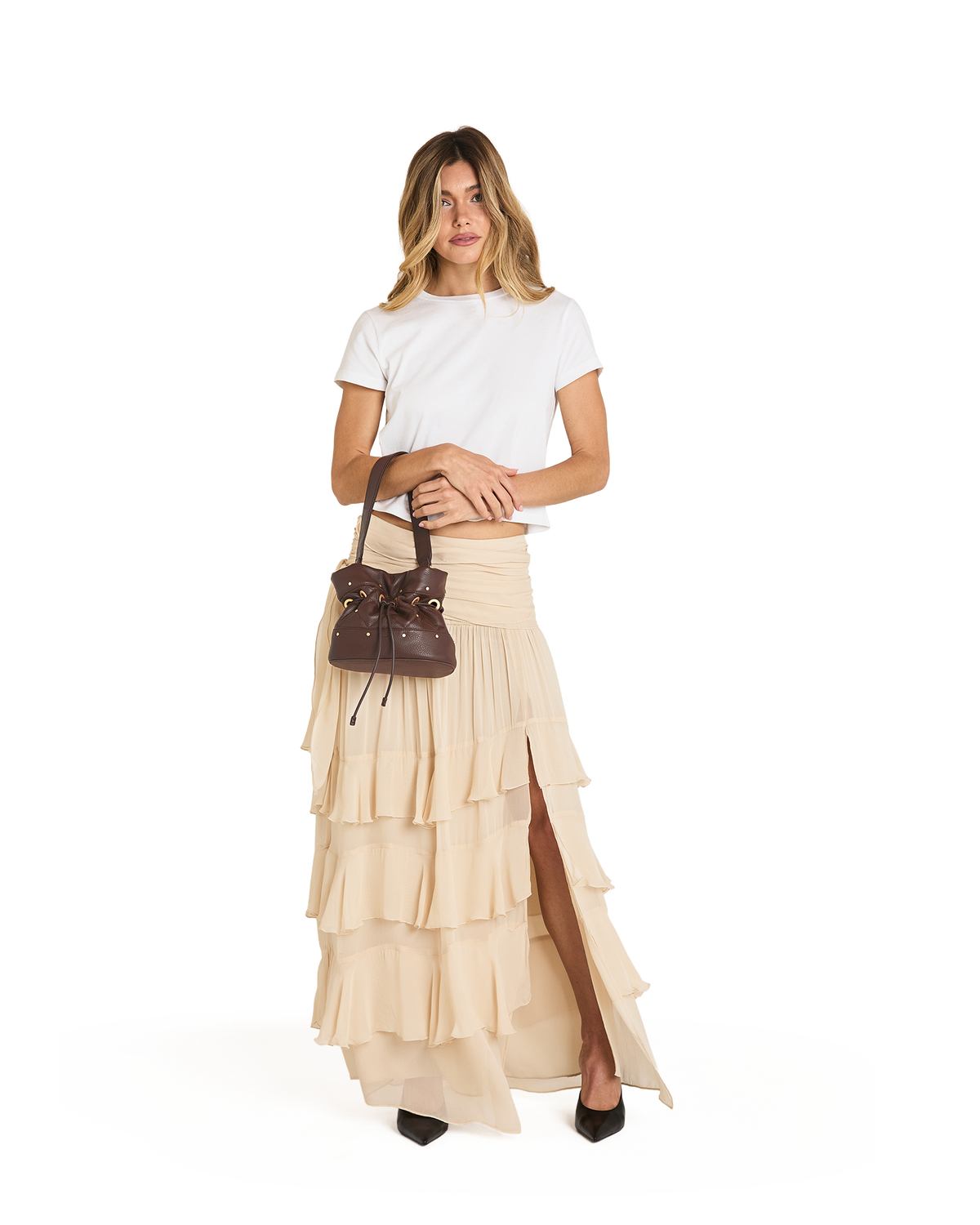 Gianna SML-Quilted Espresso BG