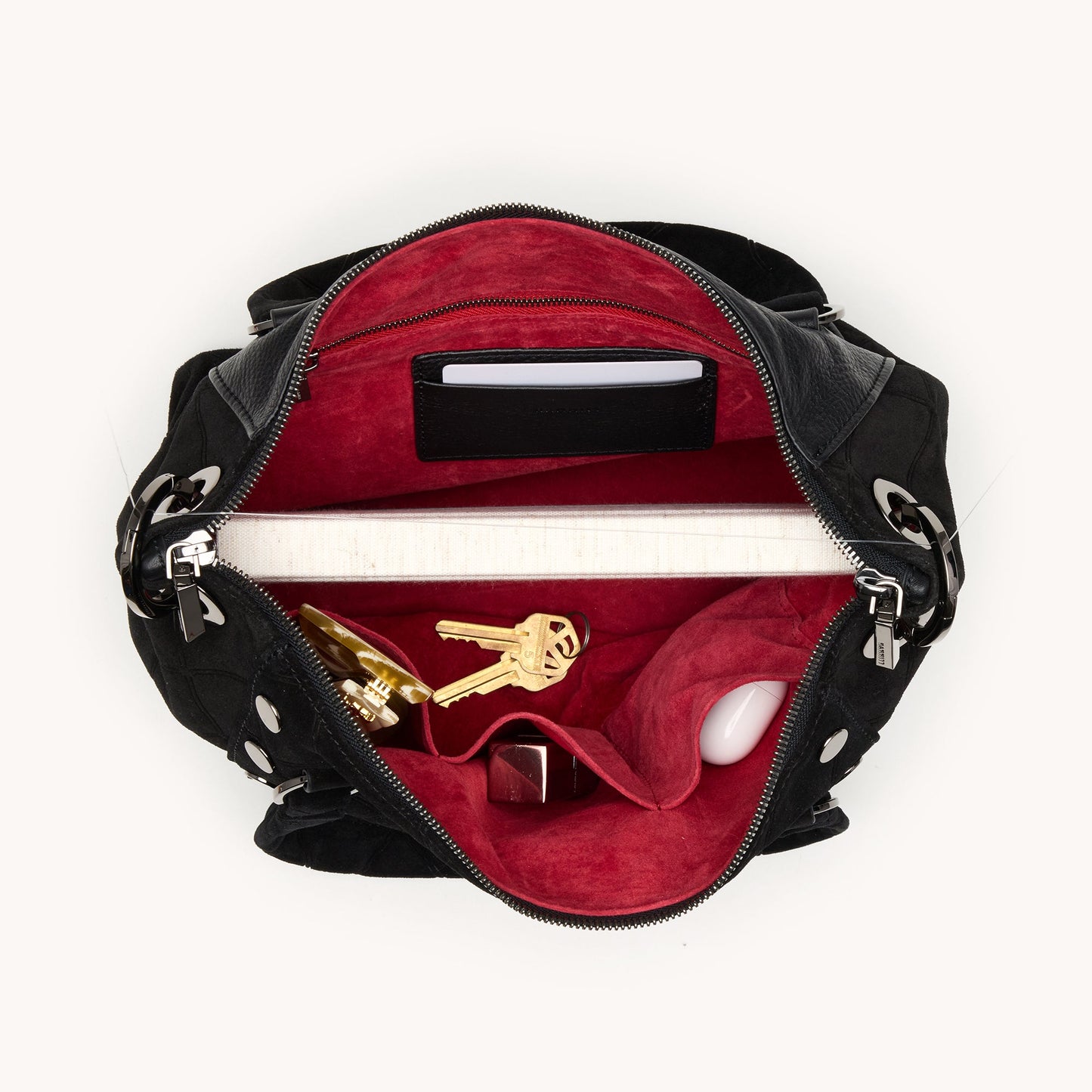 Daniel Med Noir Diamond Suede