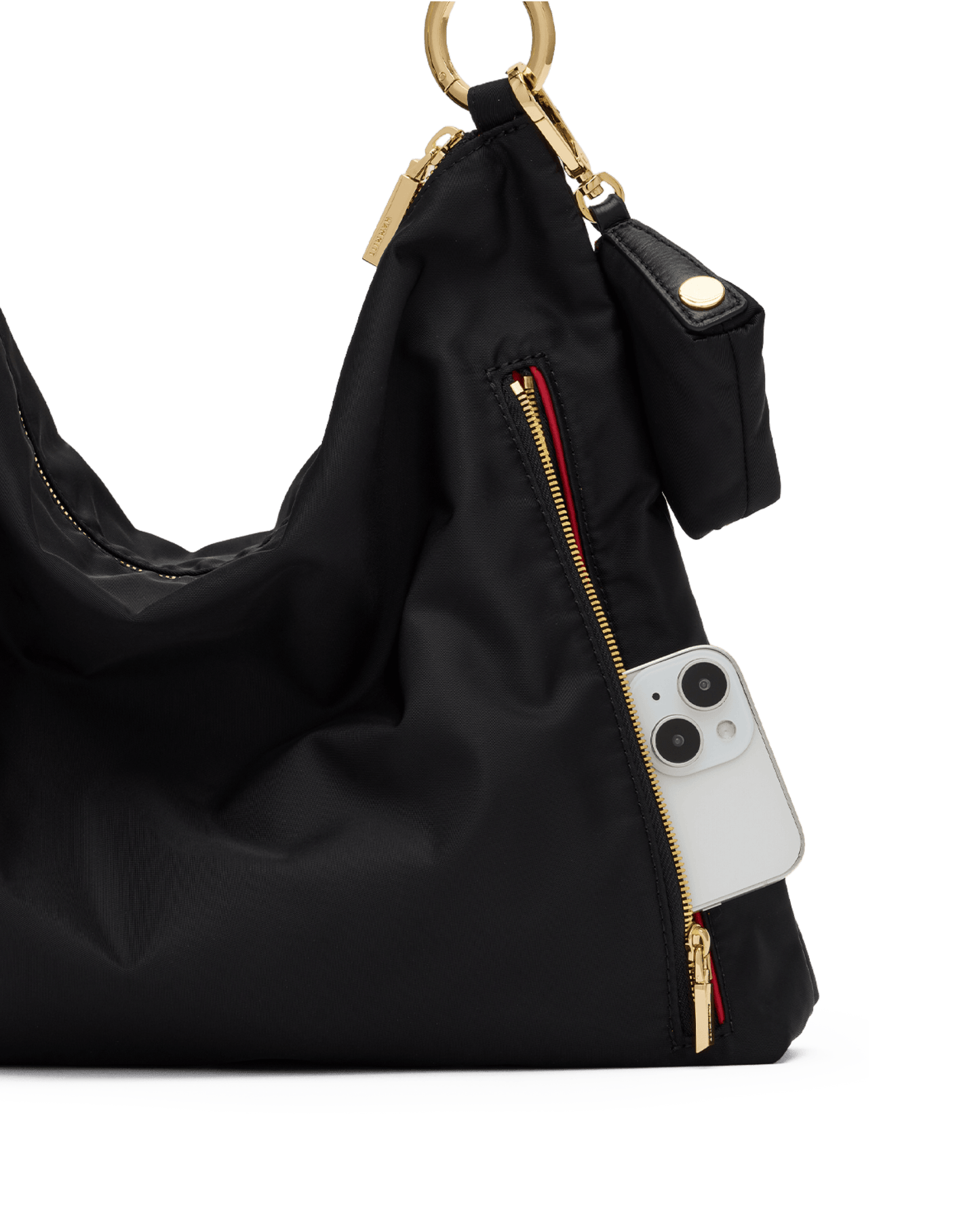 Kyle - Lrg Blk Nylon Cargo - G