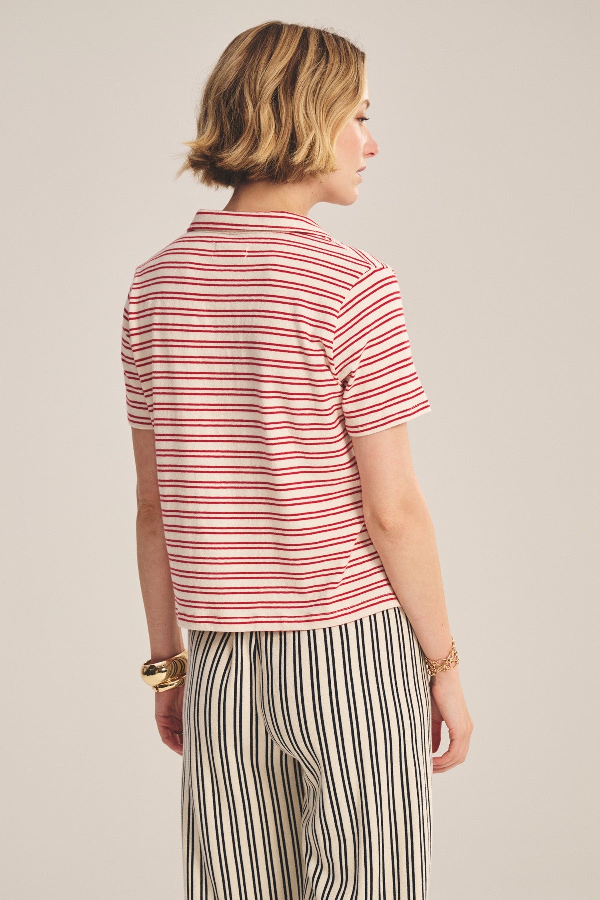 Perrin Collared Top