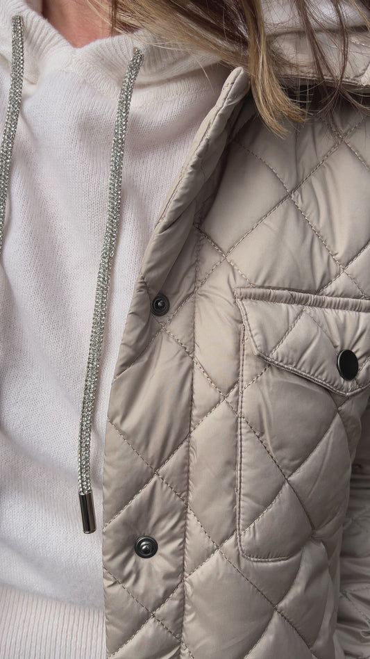 Nylon Long Jacket