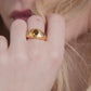 Rainbow Signet Ring-Champagne