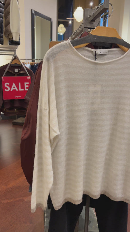 Tonal Stripe Sweater