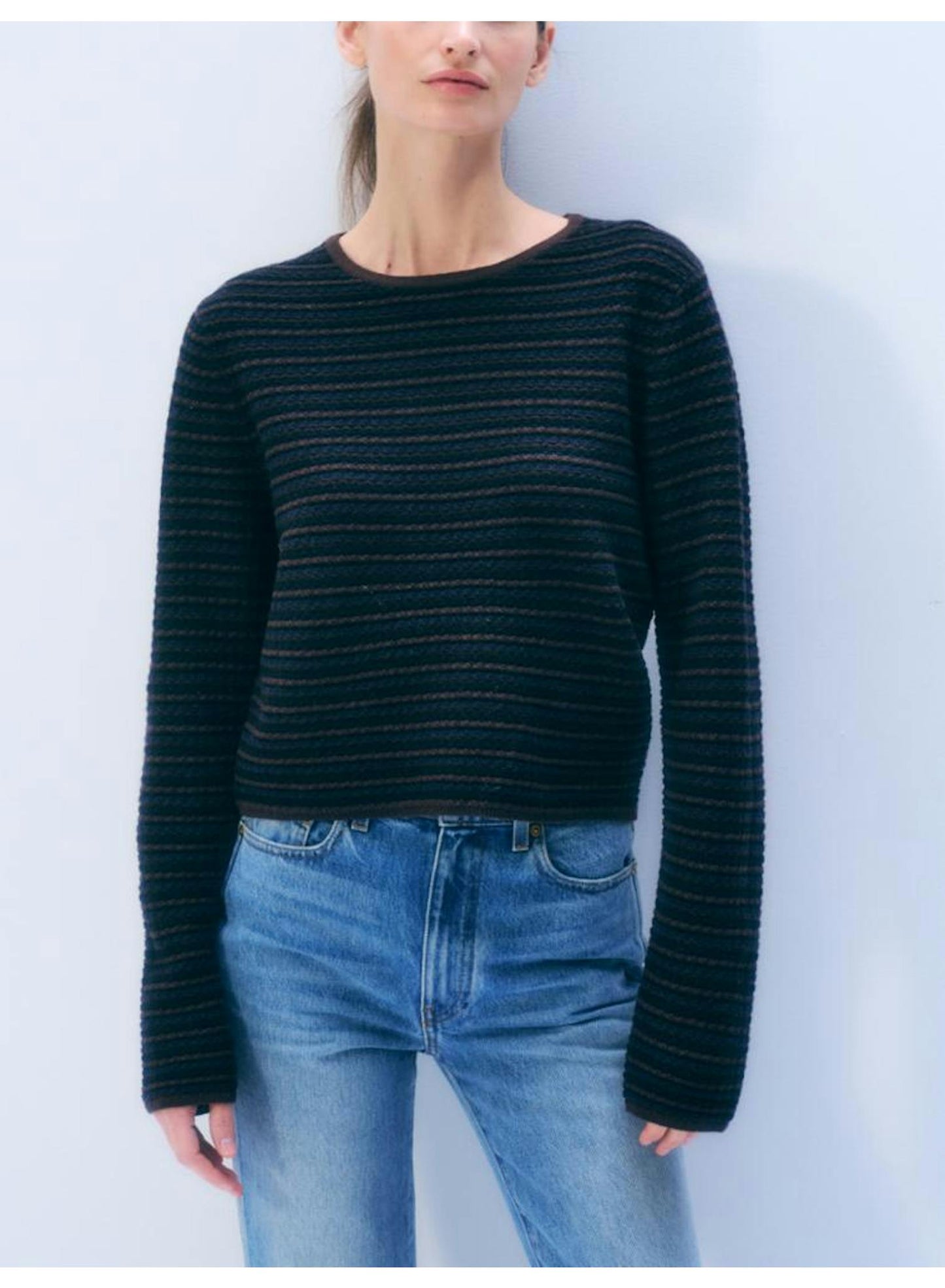 Cashmere Striped Sweater