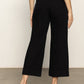 Soft Marine Wide Leg Crop