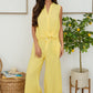 Wide Leg Linen Gaucho