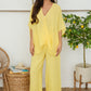 Wide Leg Linen Gaucho