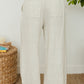 Wide Leg Linen Gaucho