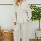 Wide Leg Linen Gaucho