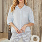 Linen 3/4 Sleeve Shirt