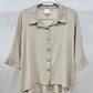 Textured Cotton S/S Shirt
