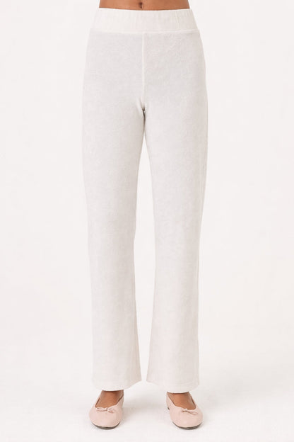 Velour Flare Pant