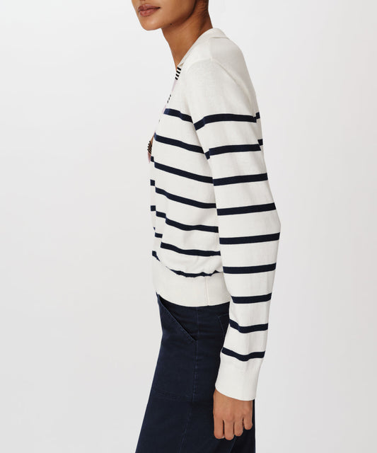 Striped Split Collar