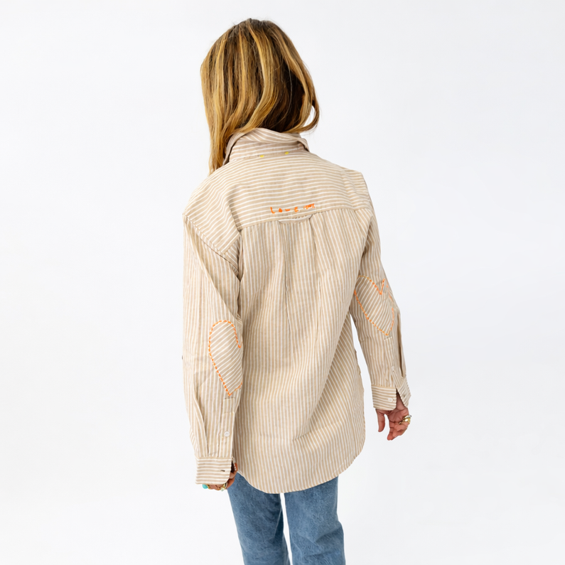 Jack Linen Stripe Shirt