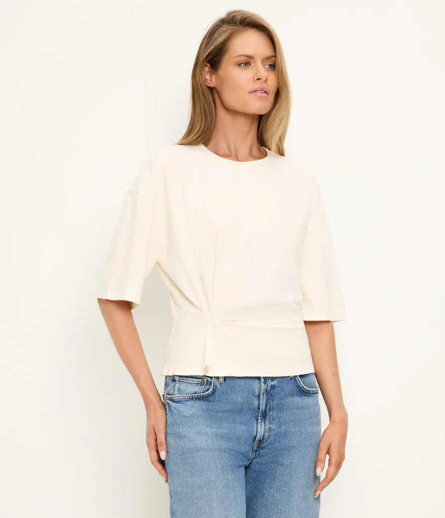 Zinnia Side Pleated Tee